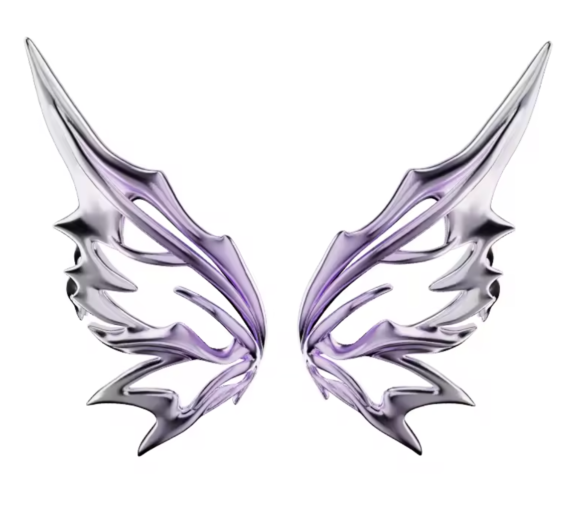 Fairy Wings Case for Sony XM5 Headphones