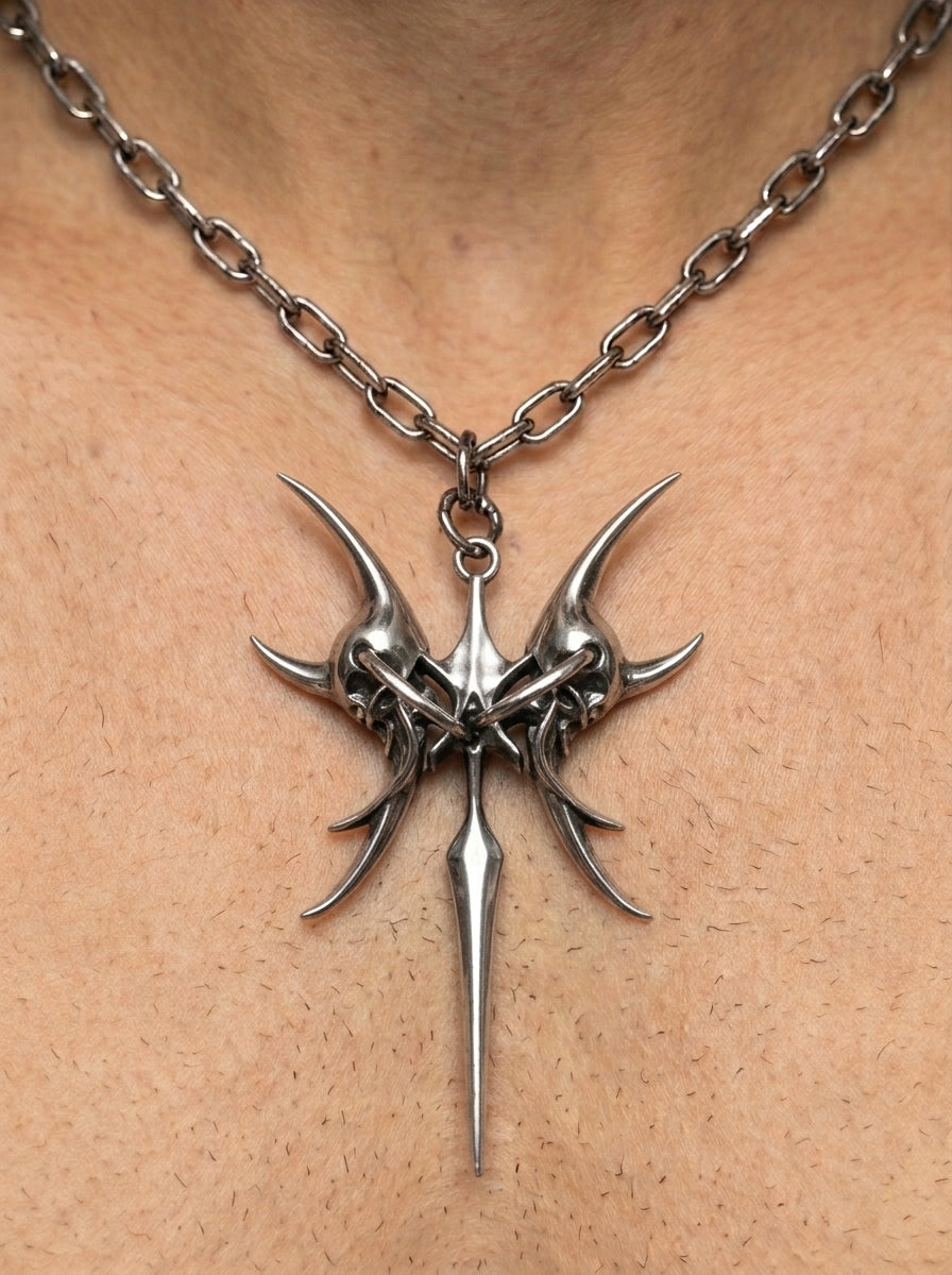 Dark Style Heart Chain
