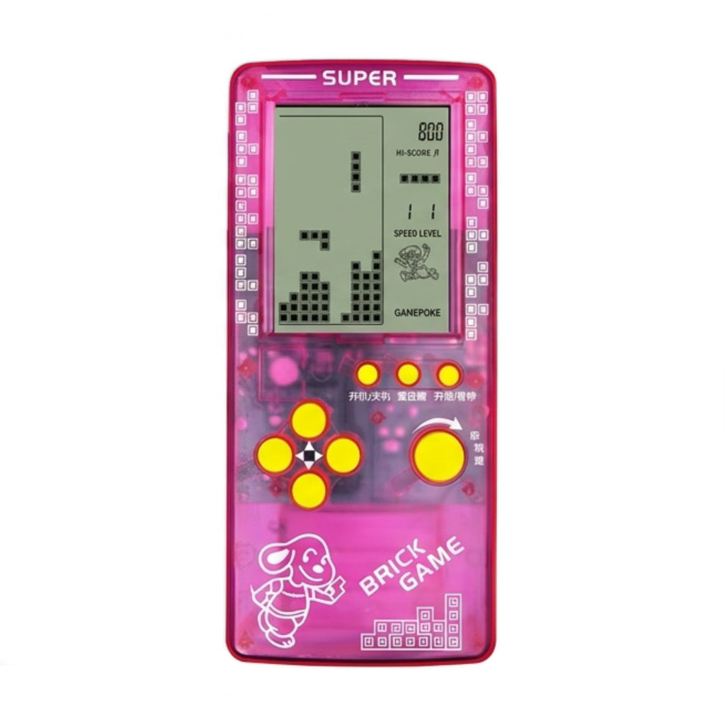 Transparent Retro Portable Console