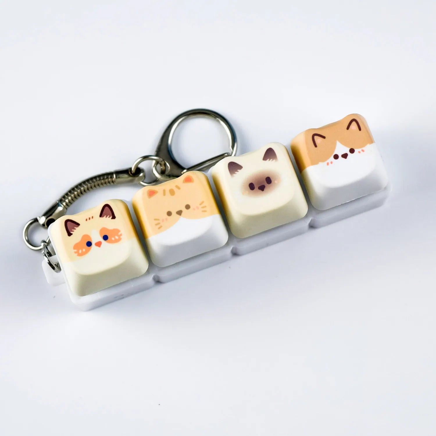 Cat/Dog Mechanical Keyboard Keychain