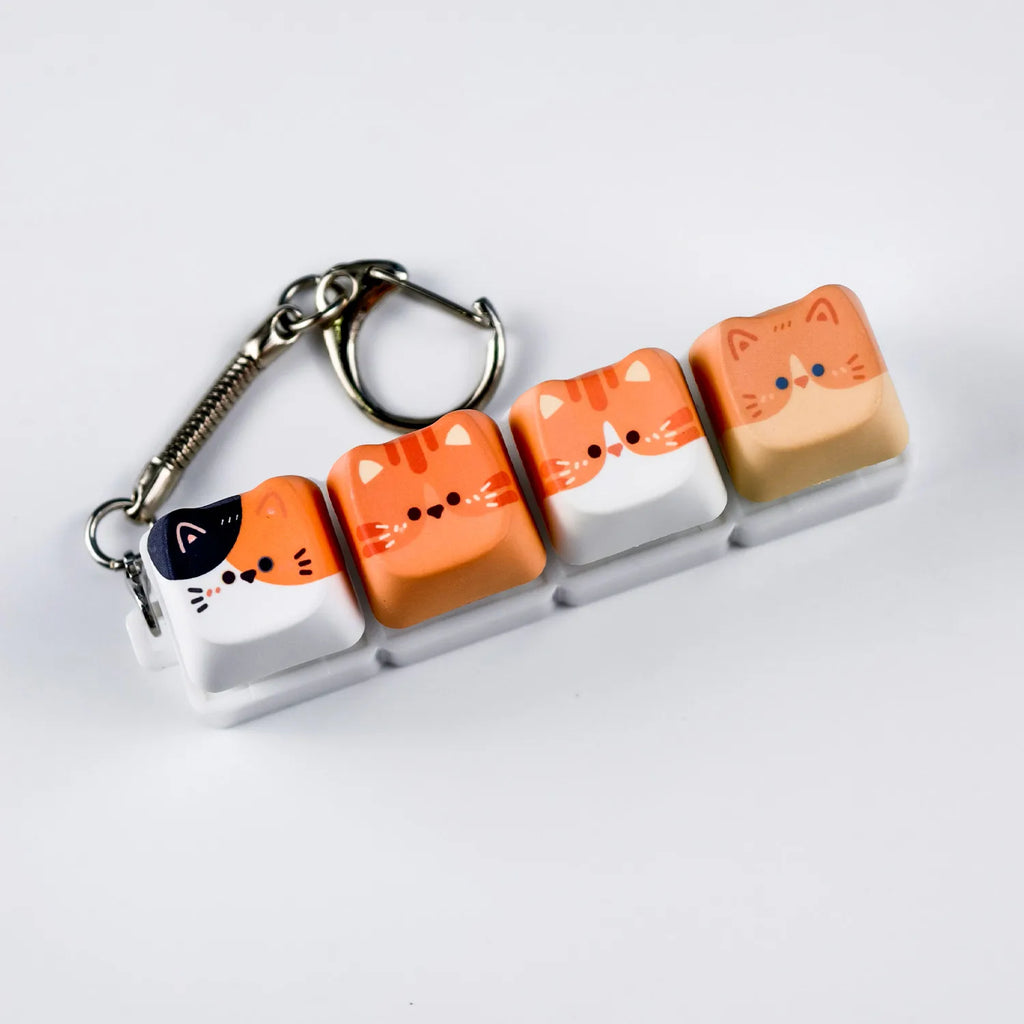 Cat/Dog Mechanical Keyboard Keychain