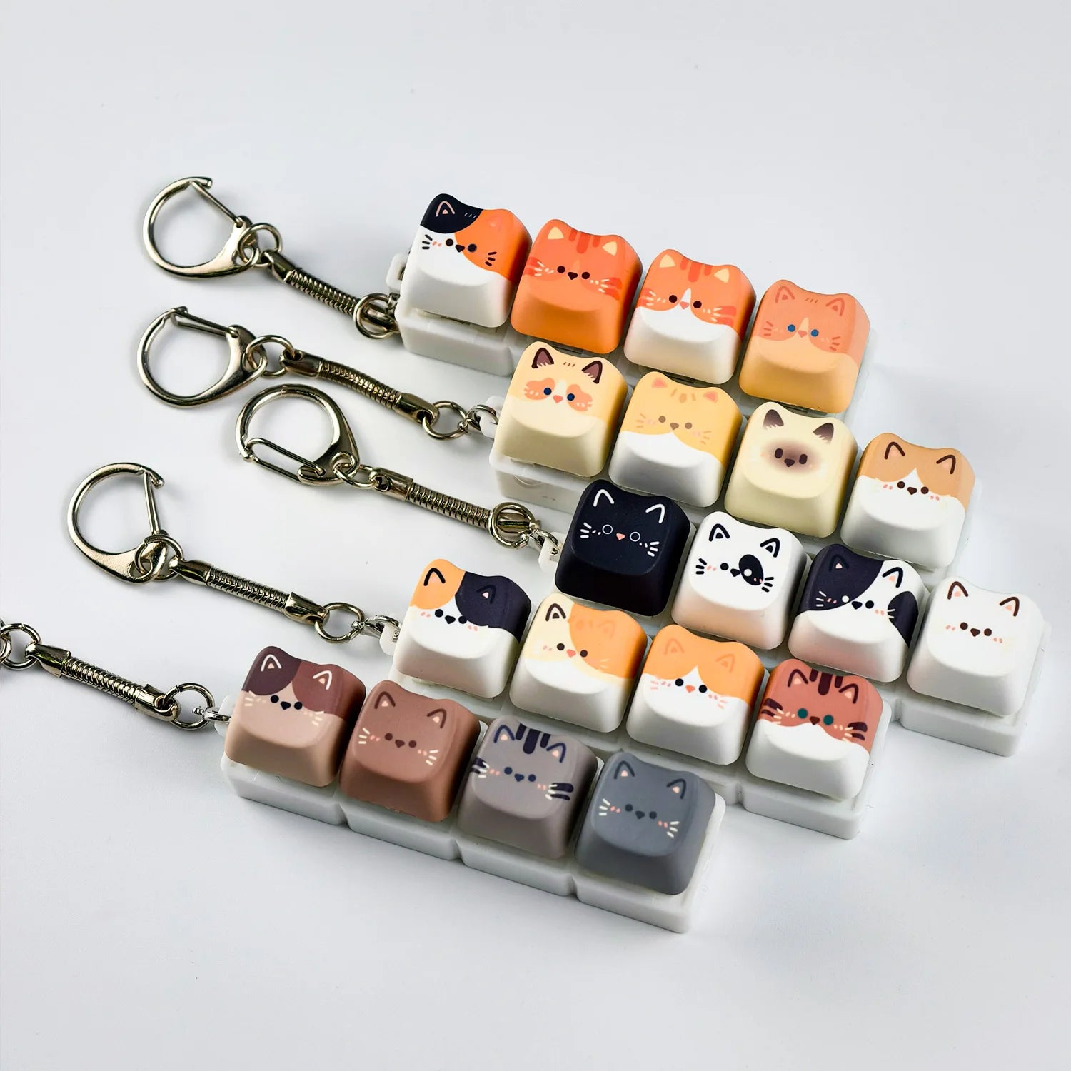 Cat/Dog Mechanical Keyboard Keychain