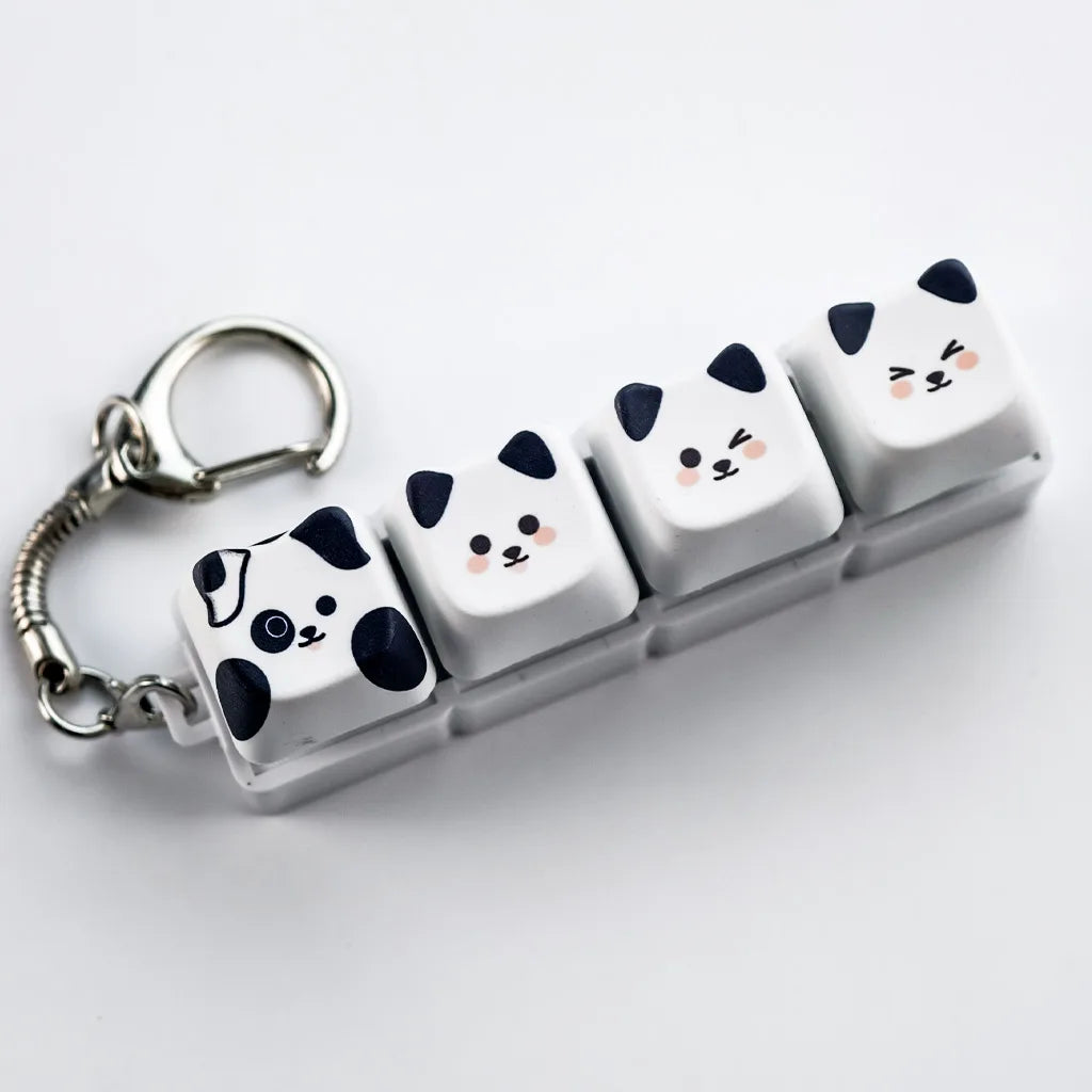 Cat/Dog Mechanical Keyboard Keychain